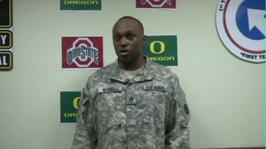 SSG Kenneth Russell NCAA Football Championship Game Shoutout