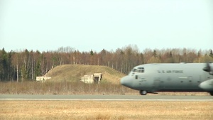 173rd Brigade Combat Team Airborne Arrive in Estonia