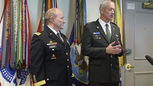 Israel Chief of Defense Visit