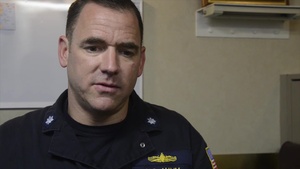 USS Sampson Executive Officer: Cmdr. Patrick O'Mahoney
