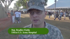 Veterinary Soldiers of 5501st USAH Treat Homeless Veterans' Pets