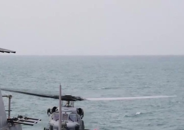 HSM 35 Support Asia Search Efforts on board USS Sampson (DDG 102)
