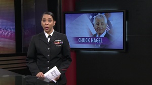 Hagel Thanks Airmen for Service