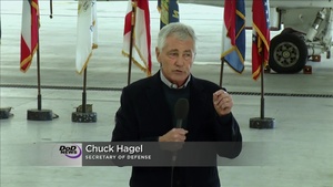 Hagel Meets with Marines, Sailors on West Coast