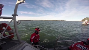 Coast Guard Station Tillamook Bay Boat Towing Training