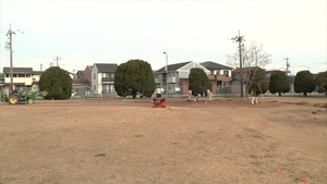 Base Personnel Come Together to Build a New Baseball Field