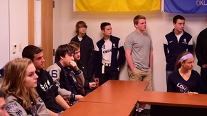 Guardsmen Demonstrate New Side of Chemistry for Students