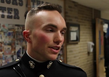 Medfield HS senior given Sports Illustrated award from SI, Marines - Interview bit 6