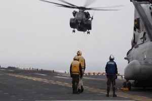 Operation Tomodachi: USS Essex Flight Deck