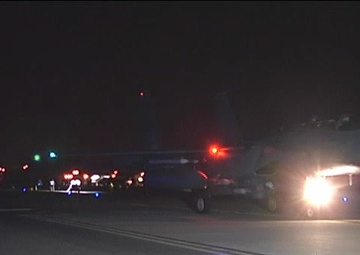 Operation Odyssey Dawn: F-15E's Departing RAF Lakenheath