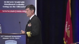 All Hands Update: CNP Talks Retaining Quality Sailors at Surface Navy Association Symposium