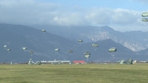 Airborne Operation at Juliet Drop Zone in Pordenone, Italy, Jan. 13