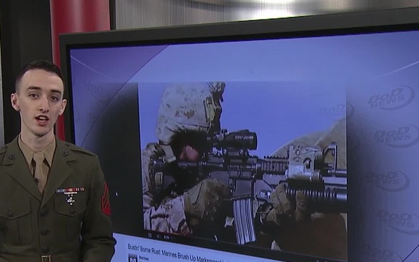 Marines Practice Marksmanship