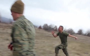 U.S. Marines and Romanian Soldiers Suffer Together Through OC Training