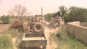 Improving Defenses On Patrol Base Wali