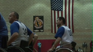 Wounded Warrior Wheel Chair Basketball