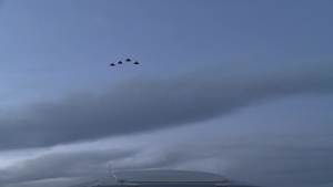 F-35 Flyover at 2015 NFL Pro Bowl