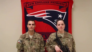 Sgt. 1st Class Daniel Lopez-Bonaglia and Sgt. Samantha Rockwood
