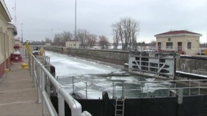 Dewatering the Black Rock Lock