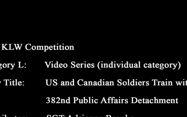 US and Canadian Soldiers Train with Grenades