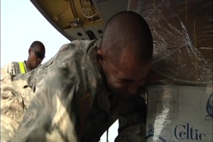 Iron Knights Deliver Food and Water