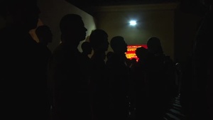 United States Marine Corps Recruits Arriving for Recruit Training