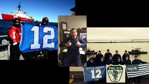 Coast Guard Seattle Seahawks Super Bowl Shout-Out