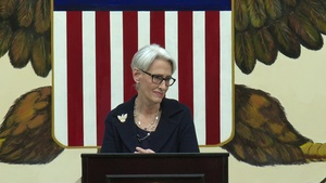 Under Secretary Sherman Addresses the Media in Tokyo