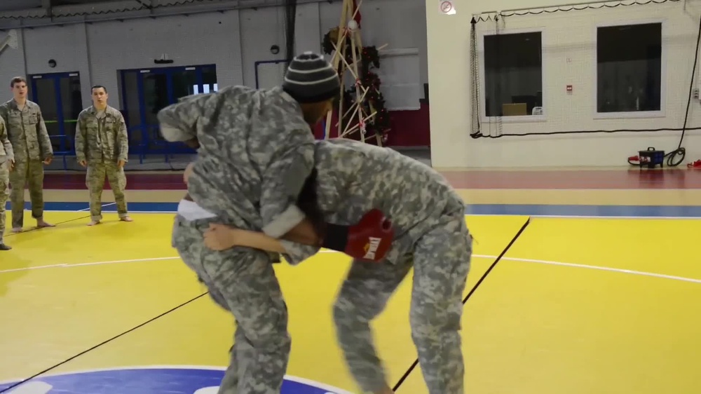 DVIDS - Video - Joint Clinch Drill - Basic Combatives Course Level One.