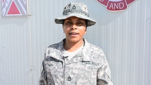 SFC Dedra Townsend sends Valentine's Day greeting