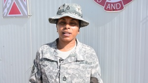 SFC Dedra Townsend sends Valentine's Day greeting