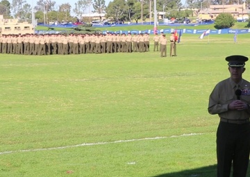 I MEF Bids Farewell to Sgt. Maj. Green, Welcomes Sgt. Maj. Kasal