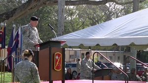 45th Sustainment Brigade Uncasing Ceremony