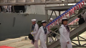 USS Halsey(DDG 97) Returns from Deployment