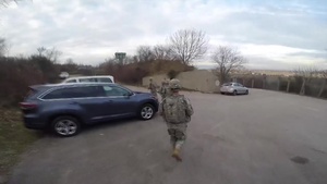 Company C, 1st Battalion, 503rd Infantry Regiment, 173rd Airborne Brigade Patrol at Longare Complex - Massara