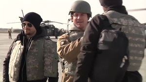 USO Tour of Bagram Airfield with Channing Tatum, Adam Rodriguez and Nick Zano