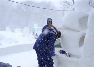 All Hands Update: Navy Snow Sculpting Team