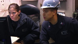 Engine Maintenance Aboard a Whidbey-Island Class Amphib