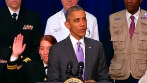 President Obama Announces the Return of Troops Fighting the Ebola Outbreak