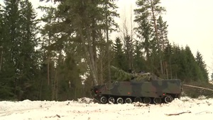 US Stryker Regiment Exercise in Estonia, Day 2