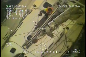 Coast Guard Rescues Sailors in Winter Storm
