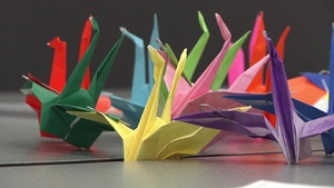 Cultural Adaptation Program Hosts Origami Making Class