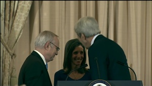 Secretary of State Kerry Swears in  David Saperstein