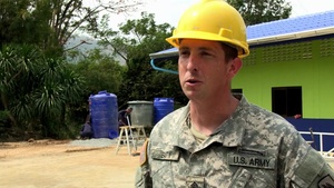 Ban Nhong-Plong Elementary School, Project Cobra Gold 2015: Sgt. William Baty