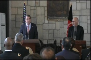 Sec Def Visits Afghanistan