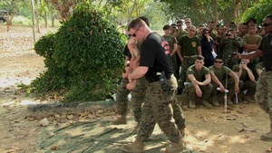Thai, U.S. Marines Perform Taser Qualification