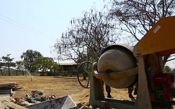 797th Engineer Co. Construction in Lop Buri