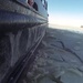 B-roll Coast Guard Cutter Cleat Breaking Ice