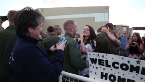 VMM-163 Marines Return Home B-Roll