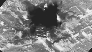 Coalition Strike on ISIL Buildings 18 Feb 15 in the Vicinity of Salah-al-din, Iraq 
